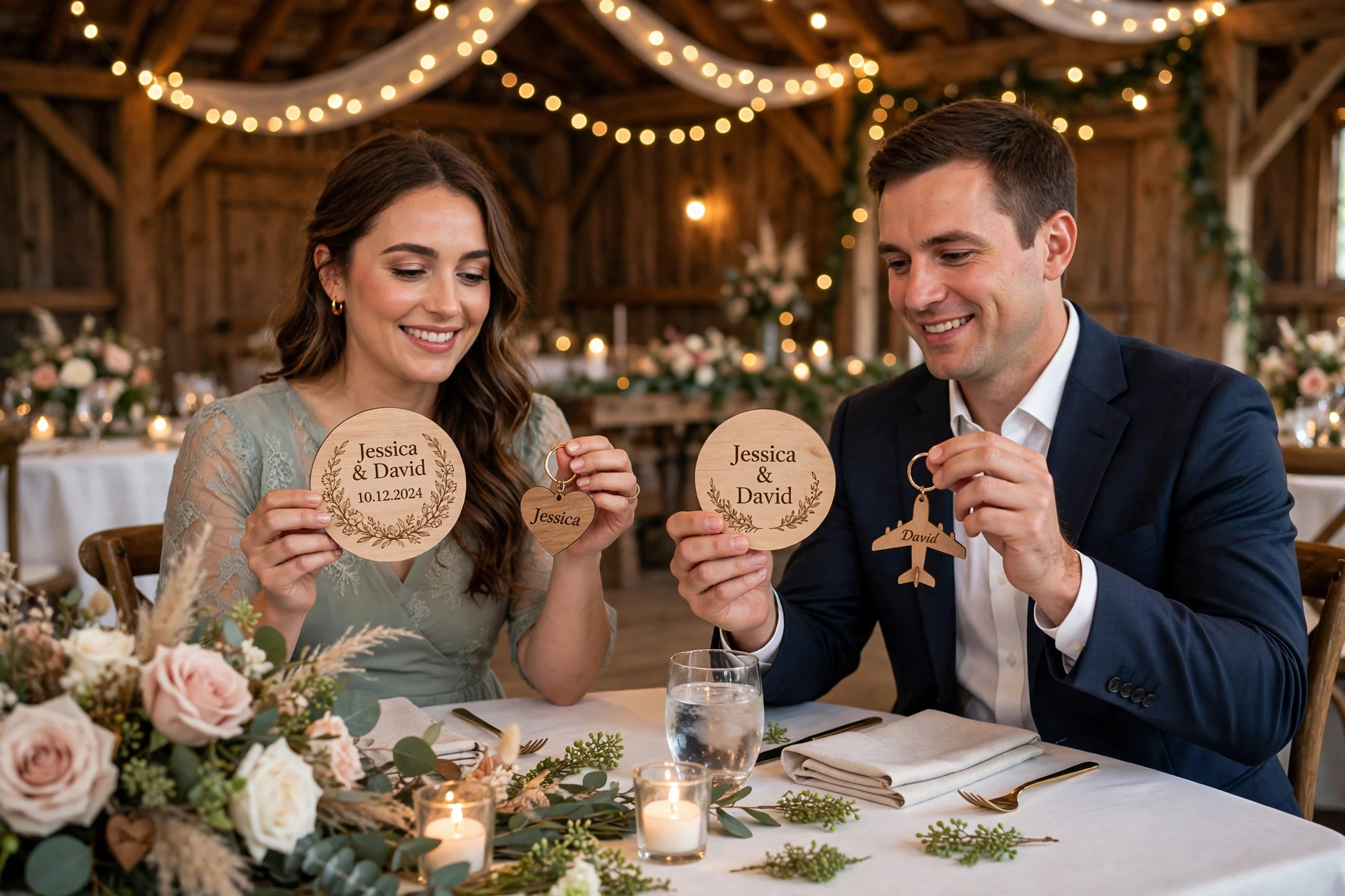 Live Laser Engraving at NJCLICK Keepsake Station