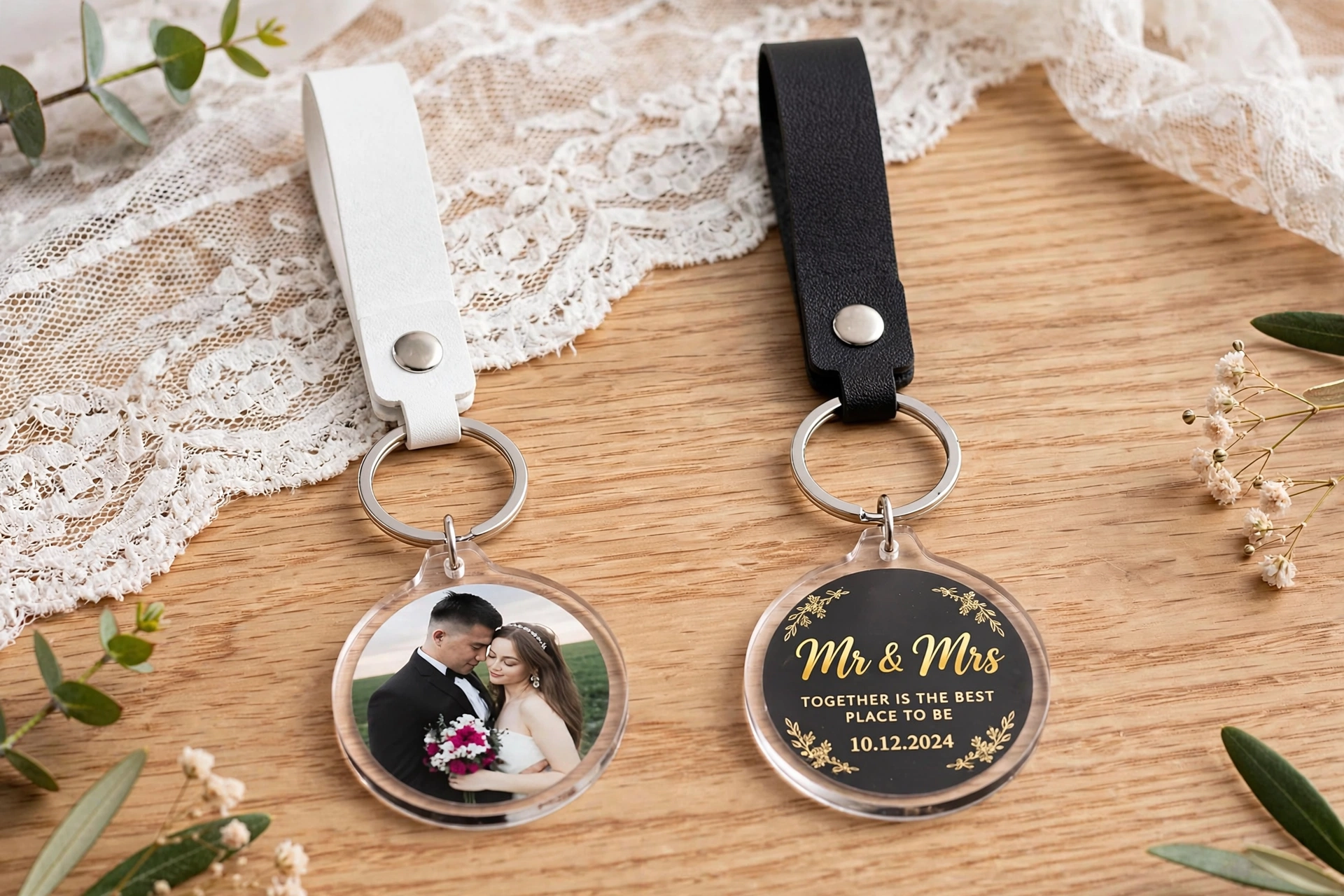 Keychains at NJCLICK Keepsake Station